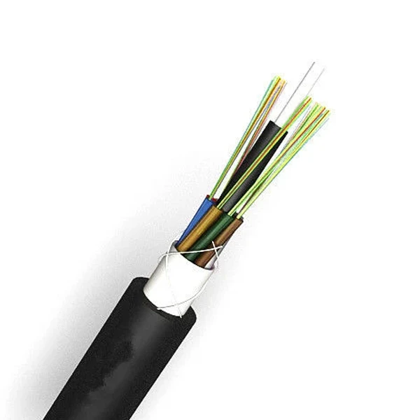Picture name: GYFTY Stranded Loose Tube Non-Metallic Reinforced Fiber Optic Cable