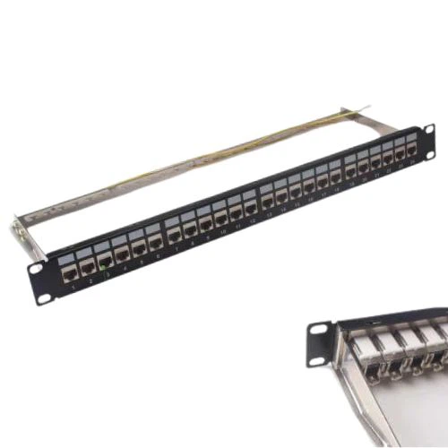 Cat6A Shielded Cable Patch Panel