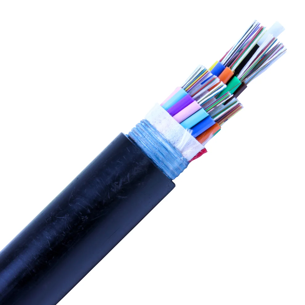 OSP Outdoor Dry Loose Tube, Non-Armored, All Dielectric, OS2 Single Mode Fiber Optic Cable (96-Strand) [Sold Per Foot]