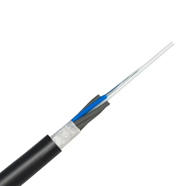 Dry Loose Tube OSP Outdoor Fiber Optic Cable, Multimode 10 Gig OM3,