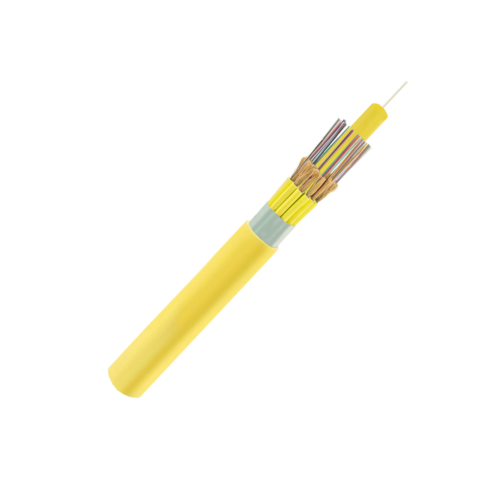 Picture name: Fiber Optic Cable|72Fibers Micro Mini Indoor Distribution Fiber Optical Cable Single Mode G657A1 OFNR 8.5mm