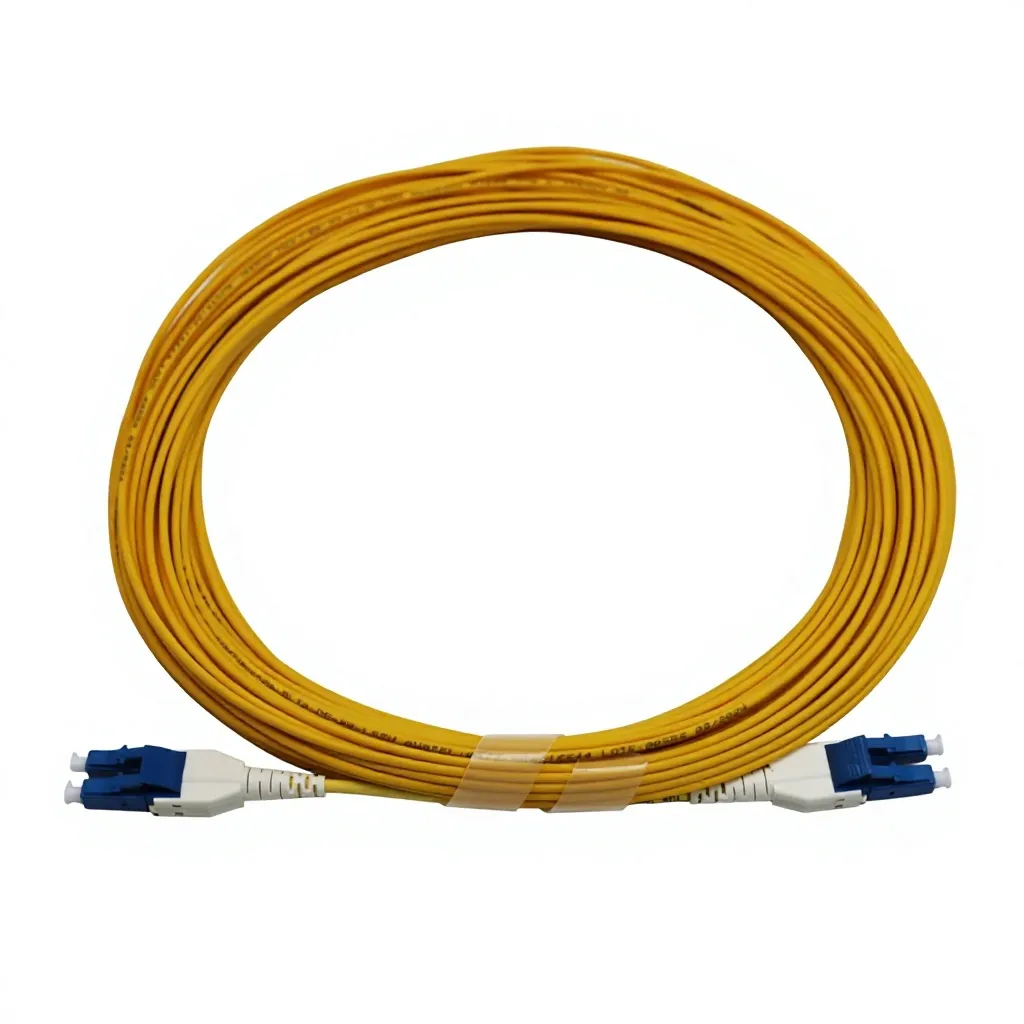 Uniboot LC Duplex Fiber Optic Patch Cord — Push-Pull Tab & Switchable Polarity