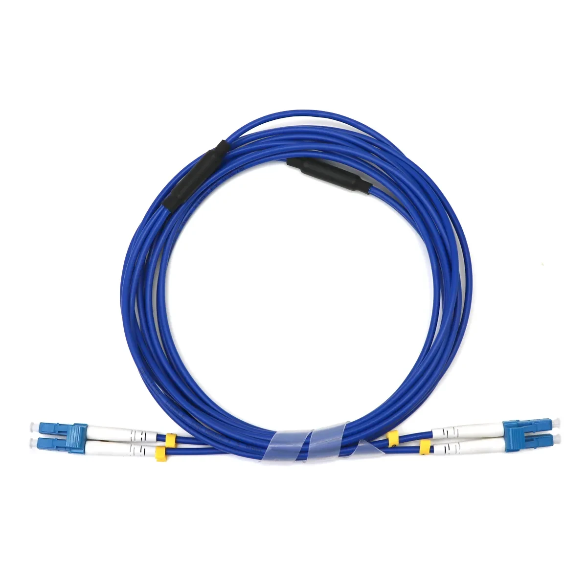 Armored Fiber Optic Patch Cord — Stainless Steel Crush-Proof Protection