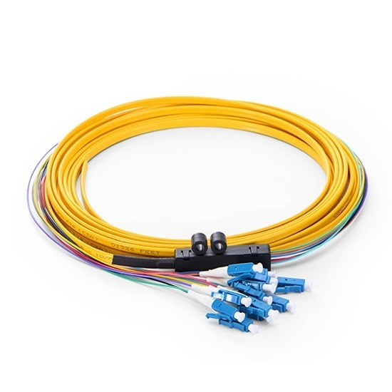 LC Ribbon Fanout Pigtails